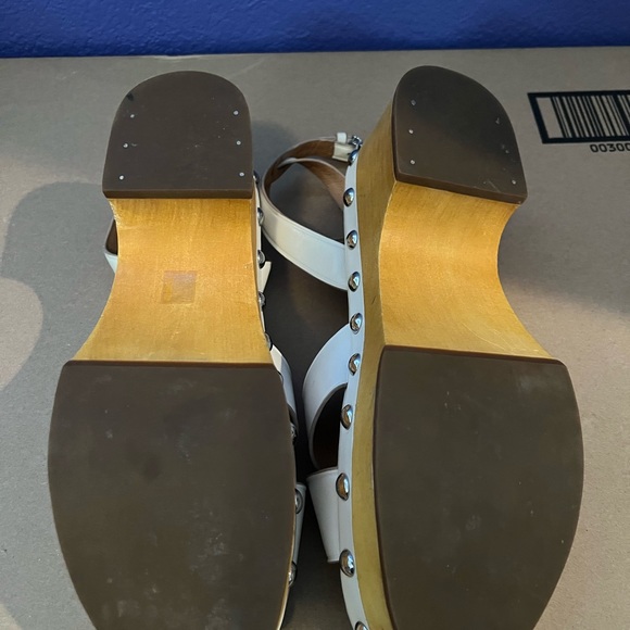 Coach Wooden Clogs 9.5 - Picture 3 of 7